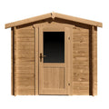 gardy shelter Abri de jardin en bois massif 4m² PRIMO(Bois Clair)