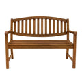 Banc de jardin en bois d'acacia(Brun)