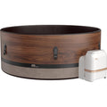 MSpa Spa Duet 6 places semi rigide(Marron/Blanc)