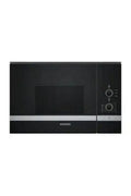 Micro-ondes encastrable Siemens 900 W 26 L - Acier inoxydable - Minuterie 99 min