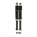 1tek origine Paire d'amortisseurs réglables 340mm noir(Noir)