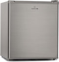 Klarstein Mini Congelateur Armoire, Petit Congélateur pour la Chambre et la Maison, Mini congélateur 33L, Congelateur Petite Taille avec Etagère, Econome en Energie, Appareil à glaçons et Grattoir(Argent)